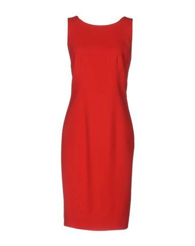 Capucci Knee-length Dresses In Red