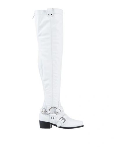 Moschino Boots In White
