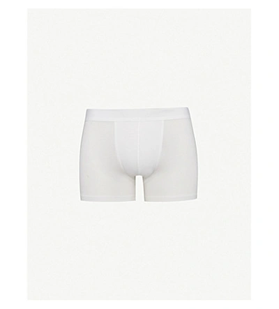 Zimmerli Pureness Micro Modal Trunks In White 01