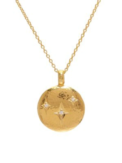 Gurhan Women's Spell 22k Yellow Gold, 18k Yellow Gold & Diamond Starlight Pendant Necklace