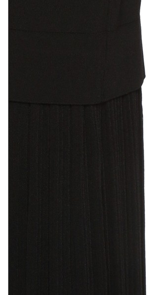 Josh Goot Long Line Skirt In Black | ModeSens