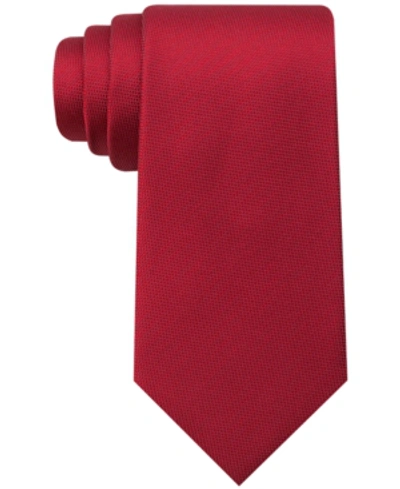 Tommy Hilfiger Core Oxford Solid Tie In Red