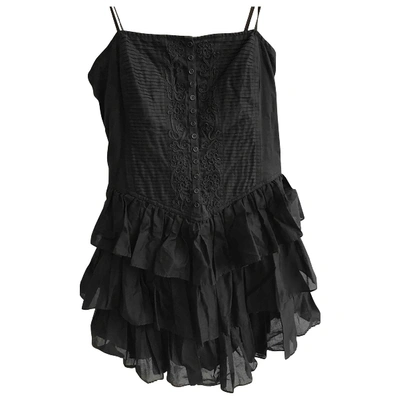 Pre-owned Catherine Malandrino Mini Dress In Black