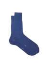 Falke Tiago City Cotton-blend Socks In Navy