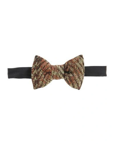 Dsquared2 Bow Tie In Cocoa