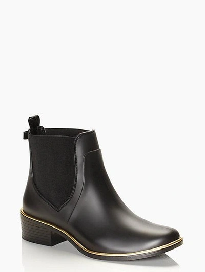 Kate Spade 'sedgewick' Rubber Rain Boot In Black