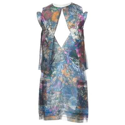 Pre-owned Christopher Kane Mini Dress In Multicolour