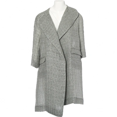 Pre-owned Mulberry Coat In Grey
