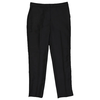 Pre-owned Nina Ricci Wool Carot Pants In Black
