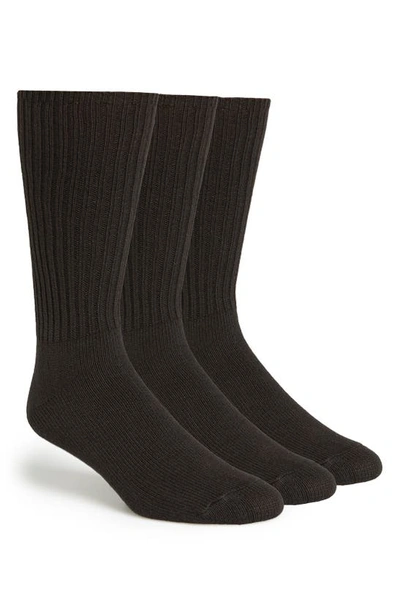 Calvin Klein 3-pack Casual Socks In Black