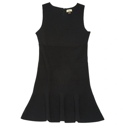 Pre-owned Issa Mid-length Dress In Black