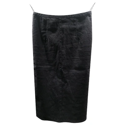 Pre-owned Forte Forte Mid-length Skirt In Black