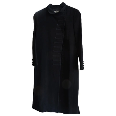 Pre-owned Chloé Coat In Black