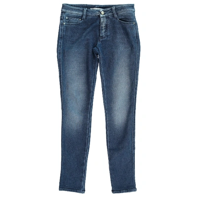 Pre-owned Ermanno Scervino Slim Jeans In Blue