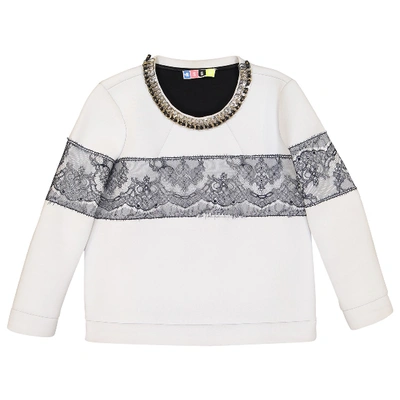 Pre-owned Msgm Grey Synthetic Knitwear