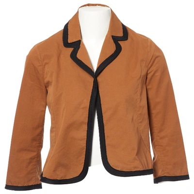 Pre-owned Marni Jacket In Brown