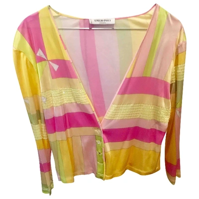 Pre-owned Emilio Pucci Multicolour Synthetic Knitwear