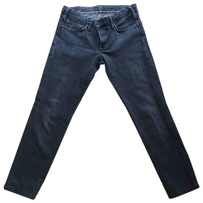 Pre-owned Ralph Lauren Grey Cotton Jeans