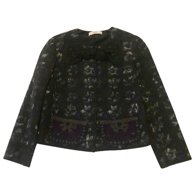 Pre-owned Prada Wool Short Vest In Multicolour