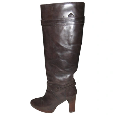 Pre-owned Essentiel Antwerp Leather Boots
