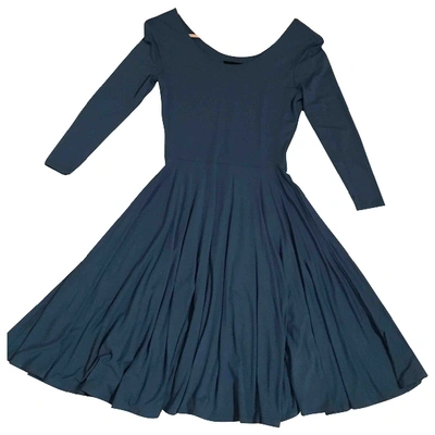 Pre-owned Cynthia Rowley Dress In Blue