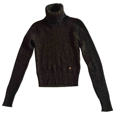 Pre-owned Chanel Wool Jumper In Brown