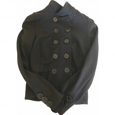 Pre-owned Paul Smith Wool Short Vest In Black