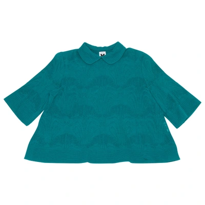 Pre-owned M Missoni Green Synthetic Top
