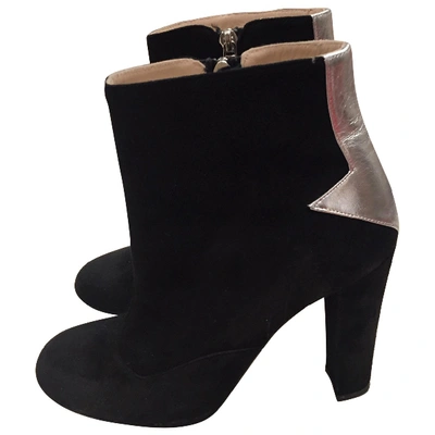 Pre-owned Camilla Elphick Ankle Boots In Black