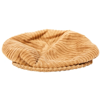 Pre-owned Dolce & Gabbana Beret In Camel