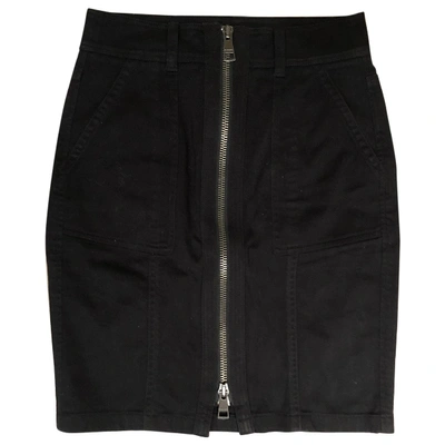Pre-owned Burberry Skirt In Black