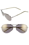 Marc Jacobs 59mm Semi Rimless Sunglasses - Dark Ruthenium