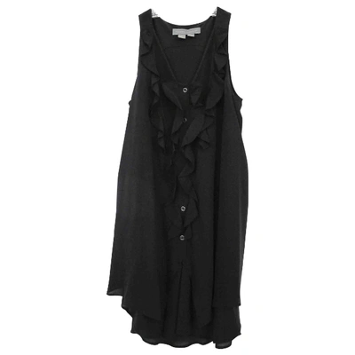 Pre-owned Proenza Schouler Silk Mid-length Dress In Black