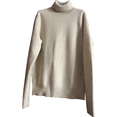 Pre-owned Tommy Hilfiger Wool Jumper In Grey