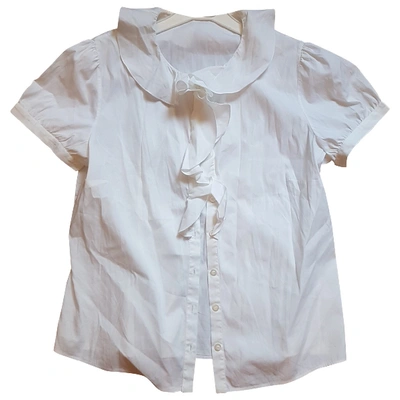 Pre-owned Moschino Cheap And Chic Shirt In White