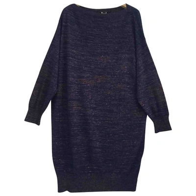 Pre-owned Marc Jacobs Cashmere Mini Dress In Blue