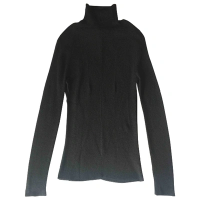Pre-owned Saint Laurent Cashmere Top In Black