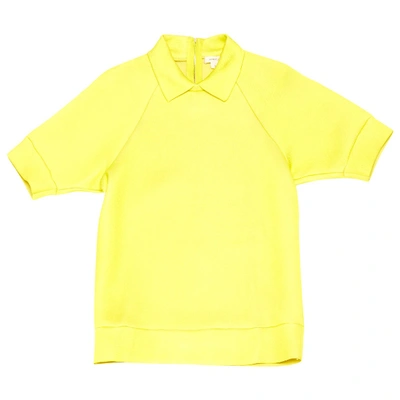 Pre-owned Marc Jacobs Yellow Polyester Top