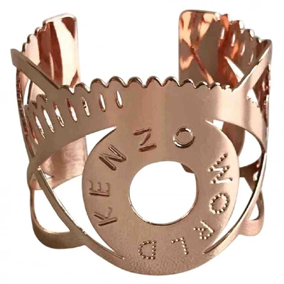 Pre-owned Kenzo Gold Metal Bracelet