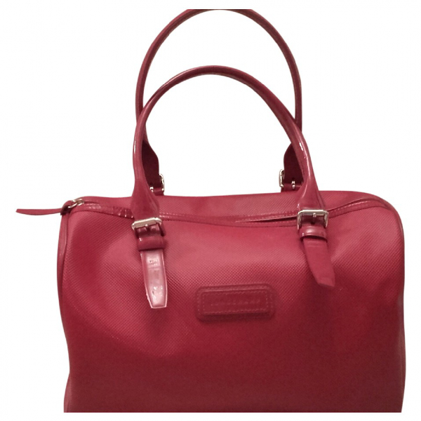Pre-Owned Longchamp Burgundy Handbag | ModeSens