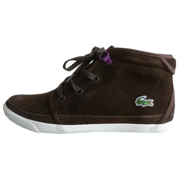 lacoste suede