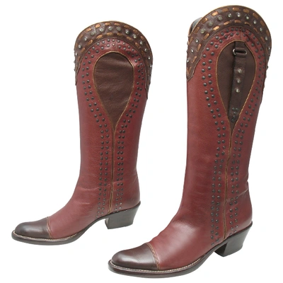 Pre-owned Barbara Bui Brown Leather Boots