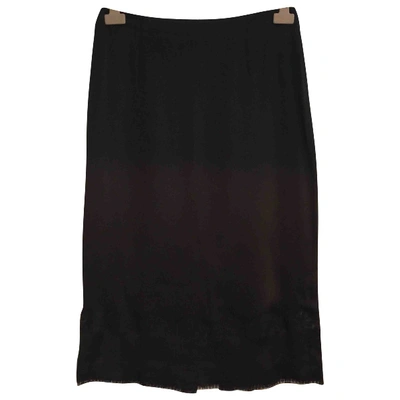 Pre-owned Blumarine Mid-length Skirt In Black