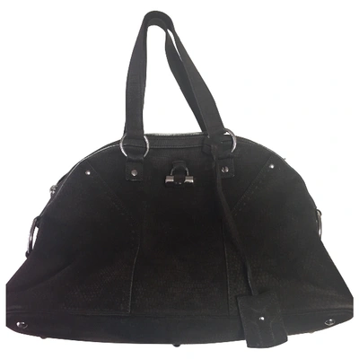 Pre-owned Saint Laurent Muse Handbag In Brown