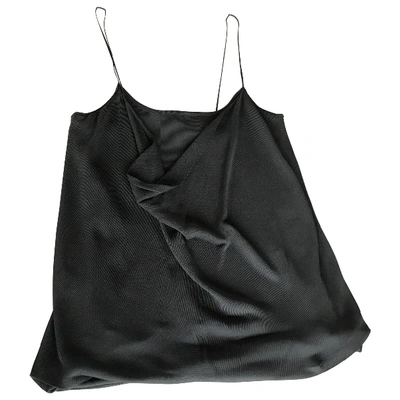 Pre-owned Donna Karan Camisole In Anthracite