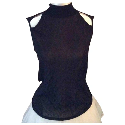 Pre-owned John Richmond Black Synthetic Top