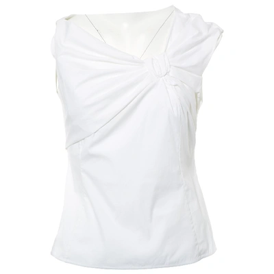 Pre-owned Aquilano Rimondi Camisole In White