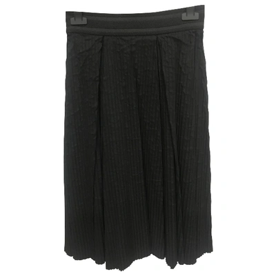 Pre-owned Federica Tosi Maxi Skirt In Black