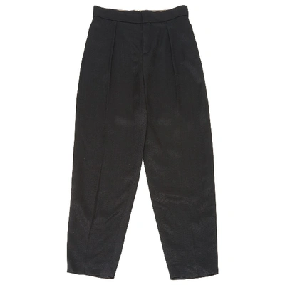 Pre-owned Chloé Large Pants In Black