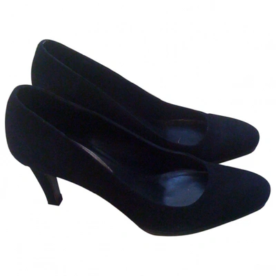 Pre-owned Atelier Mercadal Leather Heels In Black